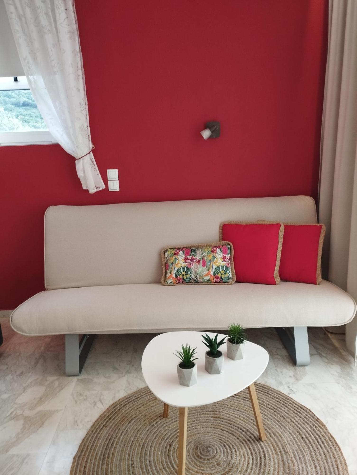 Ilektra Apartments Blue & Red Plataria Bagian luar foto